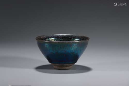 Zhan (Cup) with Oil Dropping Patterns, Jian Ware