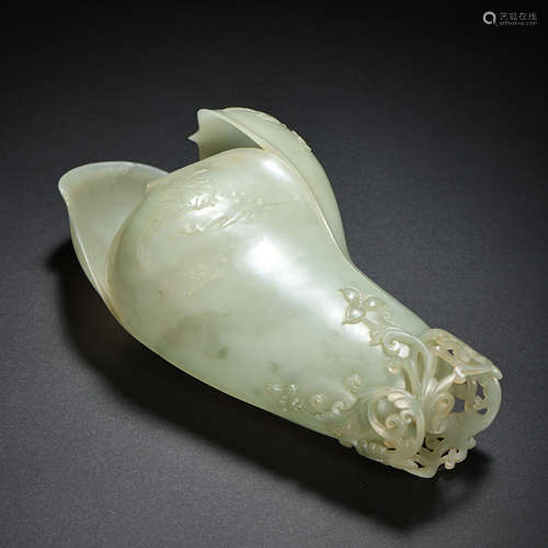 HETIAN JADE ORNAMENTS, QING DYNASTY