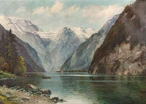 Sorensen, Lauritz (1882 Aalborg -1968) "Mountain L…