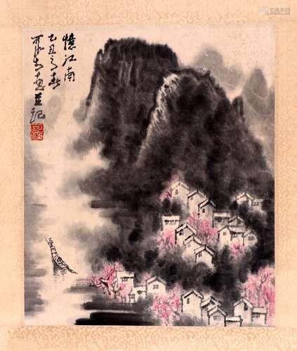 A CHINESE JIANGNAN PAINTING, LIKERAN MARK