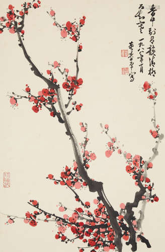 A CHINESE PLUM BLOSSOM, DONG SHOPPING MARK