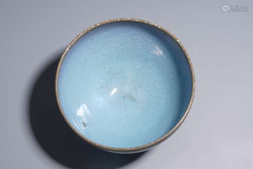 A JUN KILN CELADON-GLAZED BOWL