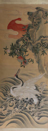 SHEN QUAN (ATTRIBUTED TO, 1682-1760), CRANE