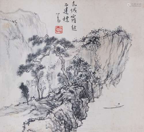 PU RU (1896-1963), LANDSCAPE