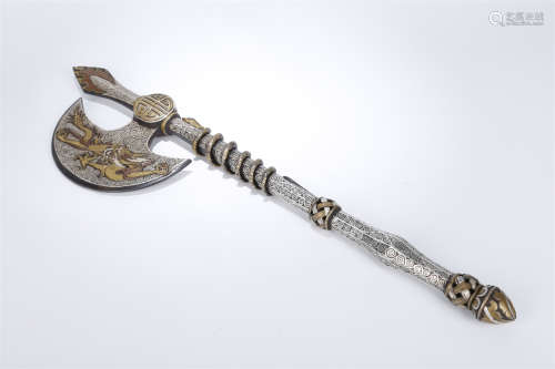 A Cast Iron Vajra Tomahawk for Rite.