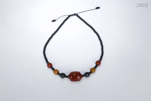 An Amber Necklace.