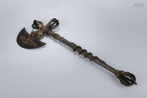 A Cast Iron Vajra Tomahawk for Rite.