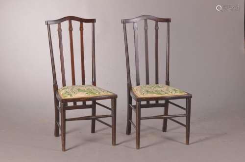 couple of Art Nouveau chairs, Darmstadt, around 1900