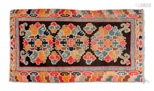 清中期 西藏毯