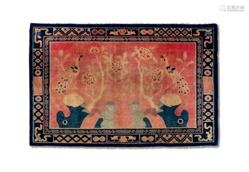 清中期 蒙古毯