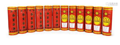 约2000年产北京同仁堂“参茸药酒”（大瓶装）