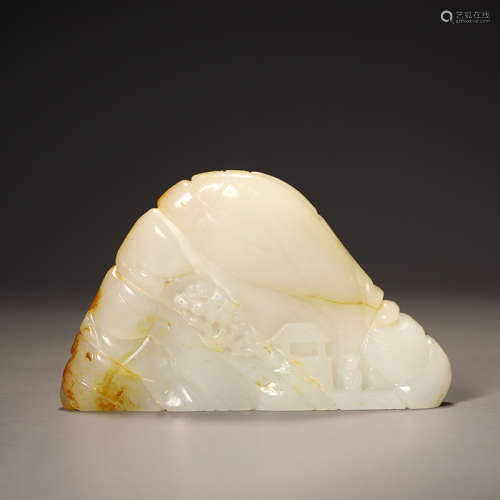 Hetian jade and stone ornaments of the Qing Dynasty
