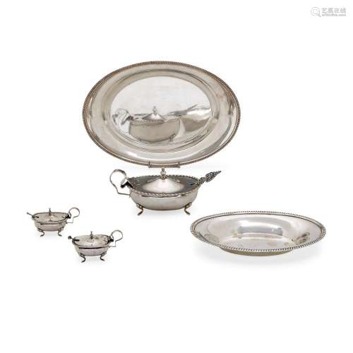 Miracoli - Five silver objects, Miracoli, Italy 20th Century
