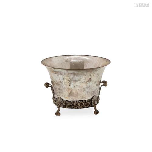 Silver ice bucket, Italy, circa 1960