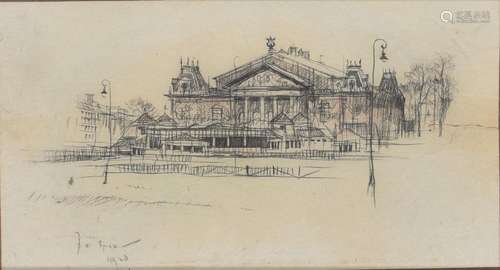 Spier, Jo (1900-1978) Concertgebouw Amsterdam 1928