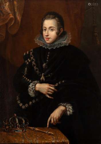 GASPAR DE CRAYER (Antwerp, 1584-Ghent, 1669). "Portrait...