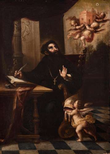 Attributed to ANDRÉS PÉREZ (Seville, 1660- 1727). "Visi...