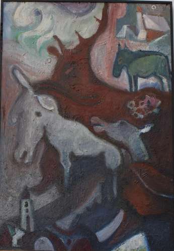 Lesmeister, Lijdia Antonia (1938) Compositie van dieren