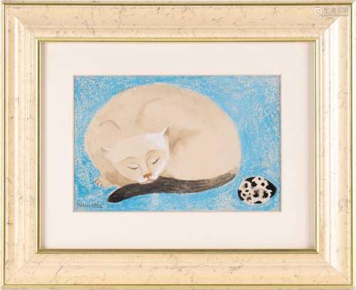 † Mary Fedden OBE, RA, RWA (1915-2012), 'Cat & Egg&...