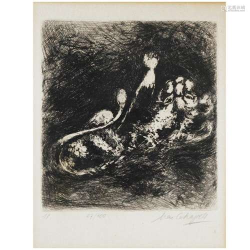 Le Lion et le Moucheron CHAGALL