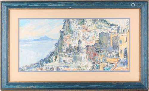 † Sergei Chepik (1953-2011) Russian/French, 'Capri'...