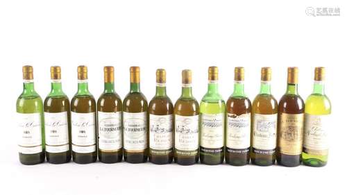 Twelve bottles of 1973 Chateau Moulin de Segur Graves, in or...