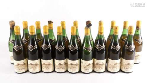 Eighteen bottles of 1971 Vouvray Le Haut Lieu, in original c...