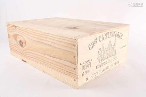 Chateau Cantemerle, Haut-Medoc, 2005, twelve bottles, unopen...