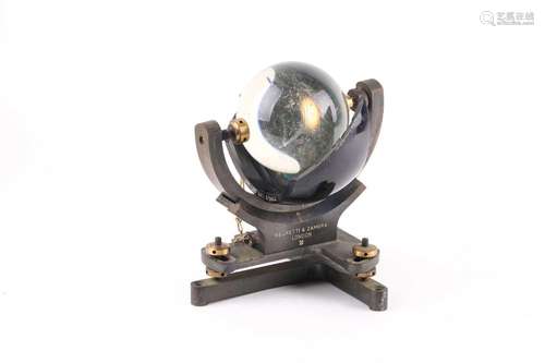 A 20th-century Negretti Zambra of London sunshine recorder w...