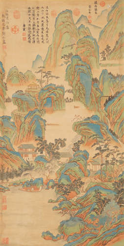 Chinese Landscape Painting by Liu Songnian