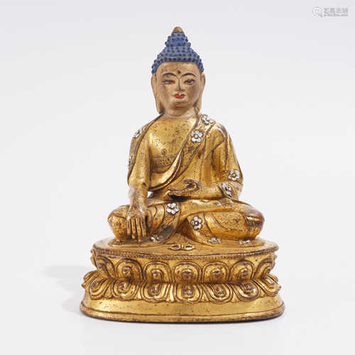 Gilt-Bronze Figure of Buddha