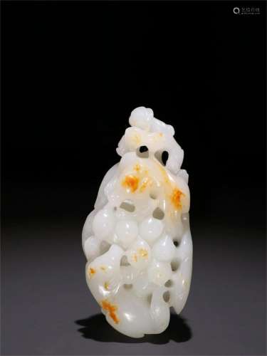 A Chinese Carved Jade Pendent