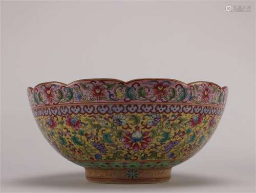 A Chinese Famille Rose Porcelain Bowl