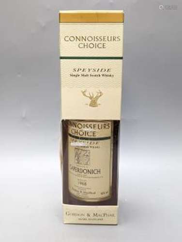 One bottle of Caperdonich Connoisseur's Choice single malt w...