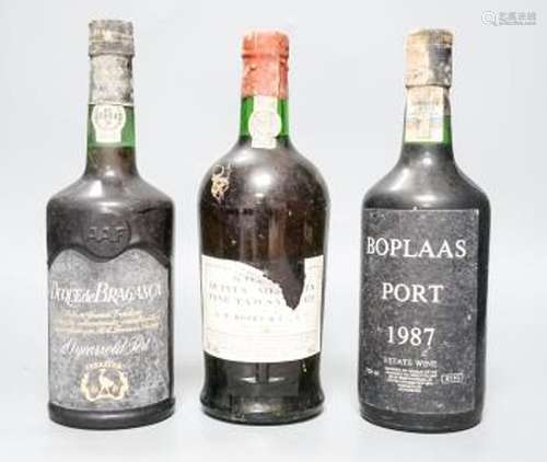 13 various bottles of port including Taylor’s 1976, Taylor’s...