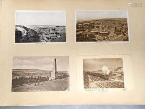 Edwardian and later postcards, views of Lewes, Chailey, Seaf...