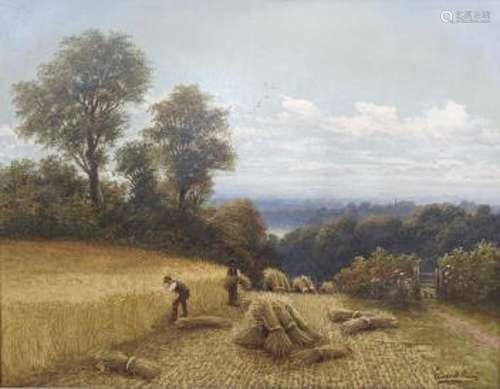 Charles Henry Passey (Exh.1870-1885), oil on canvas, Haymake...