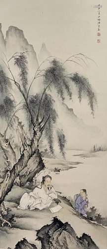 CHEN SHAOMEI, SCHOLAR UNDER WILLOW