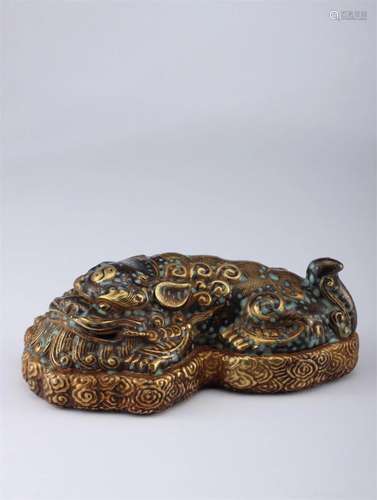 A Chinese Beast Porcelain Decoration