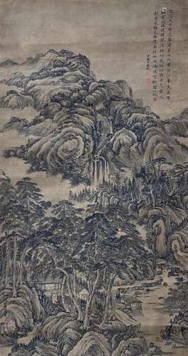 QIAN WEICHENG, MOUNTAIN SCENE