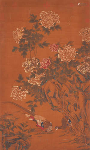 Chinese Bird-and-Flower Painting by Li Di