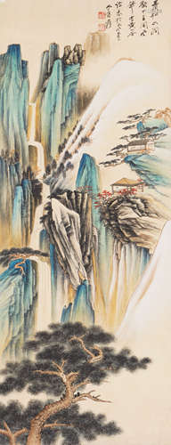 Chinese Landscape Painting by Zhang Daqian