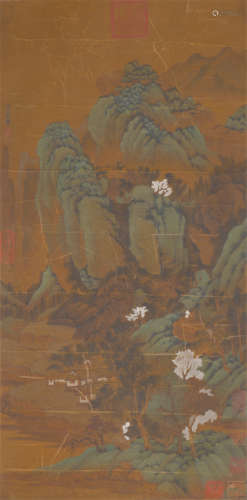 Chinese Landscape Handscroll by Li Tang