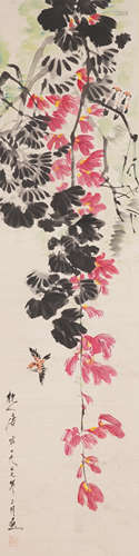 Chinese Flower Painting by Tang Yun