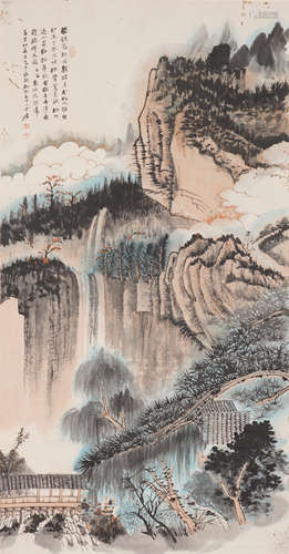 Chinese Landscape Painting by Zhang Daqian