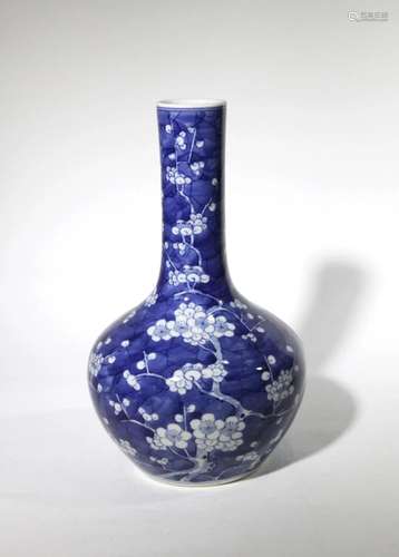 BLUE AND WHITE PLUM BLOSSOM CELESTIAL VASE