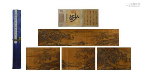 HANDSCROLL PAINTING OF LANDSCAPE, LIU SONGNIAN