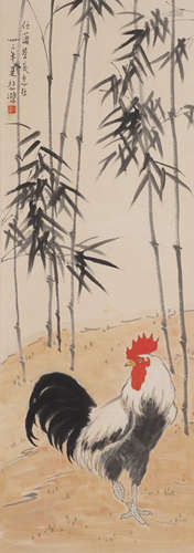 The Rooster，by Xu Beihong