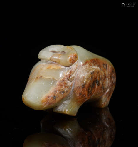 Han Dynasty Nephrite Beast