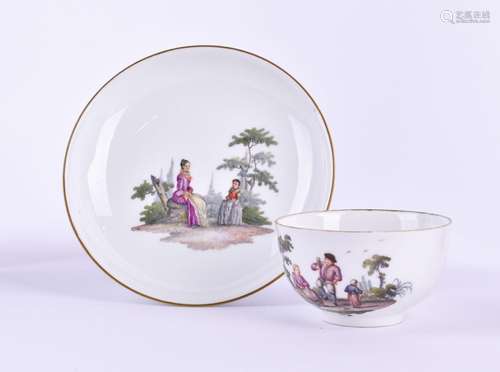 Koppchen + UT Meissen 18. Jhd. | Cup + saucer Meissen 18th c...